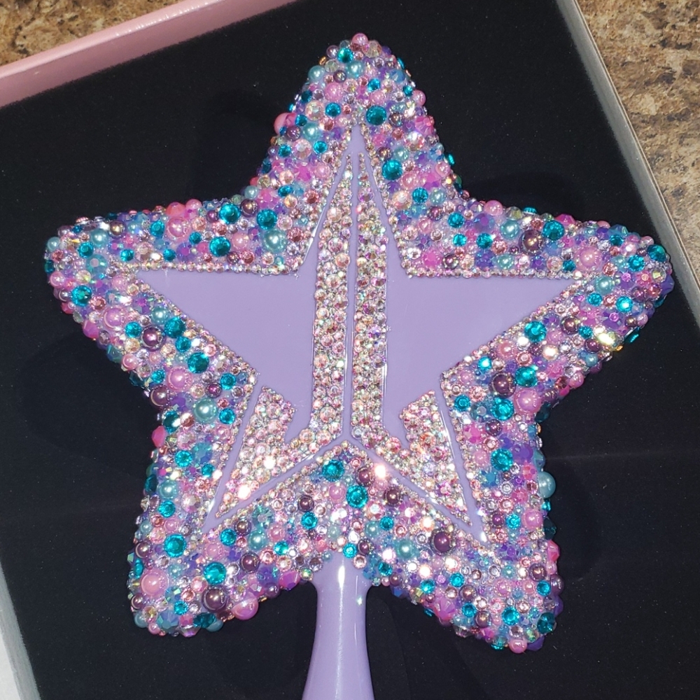 💎 Jefree Star Blinged Out Star Mirror